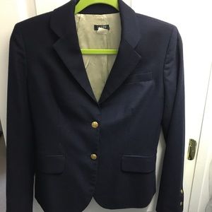 JCrew size 2 Navy Blazer. Great condition.
